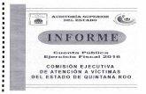 Auditoría Superior del Estado de Quintana Roo Publicos... · 2017. 9. 12. · RESUME-N DE OBSERVACIONES CONCLUSIONES DICTAMEN ANE-XOS AUDITORIA SUPERIOR DEL ESTADO ... Durante el