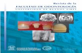 REVISTA DE LA FACULTAD DE ODONTOLOGIA-UBAod.odontologia.uba.ar/revista/pdf/rev61.pdf · 2015. 8. 28. · Revista de la FACULTAD DE ODONTOLOGÍA UNIVERSIDAD DE BUENOS AIRES ISSN: 0326-632X
