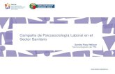 Campaña de Psicosociología laboral en empresas del sector … · 2015. 12. 3. · > plantilla de Euskadi. ALCANCE DE LA CAMPAÑA •Empresas sector sanitario: hospitales, ... 2015