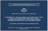 DISEÑO E IMPLEMENTACIÓN DE UNA APLICACIÓN DE DETECCIÓN COMO ELEMENTO DE …oa.upm.es/39504/8/TFG_JAVIER_GONZALEZ_BURGUERA_1.pdf · 2016. 2. 29. · La implementación de dicho