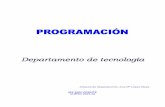 Jefatura de departamento: Ana Mª López Moya · 2016. 2. 10. · a) Justificación de la programación Esta programación se plantea para los alumnos del IES San Vicente, durante