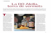 New REPORTATGE La DO Alella, terra de vermuts · 2018. 8. 6. · Promotors del vermut Hi ha qui ha decidit promoure una marca pròpia de vermut per arrodonir l’oferta comercial