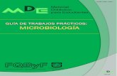 Guía de Trabajos Prácticos. Microbiología Generalfqbf/documentos/mde/micro/Micro... · identificación de los microorganismos, pruebas de sensibilidad antimicrobiana, resolución
