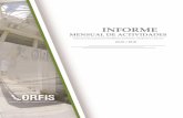 JULIO / 2018 - ORFIS Veracruz · 3 2 0.00% 100% 1 100% 100% TOTAL 224 145 79 . 6 Asimismo, la Dirección General de Asuntos Jurídicos, realizó la Notificación ... como al SAS Metropolitano