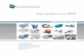 catalogue - Invest Inox · 2019. 7. 9. · pompe volumétrique à lobes standard, en acier inox 316 l, assemblée sur un support palier en fonte revêtu de peinture époxy. un espace