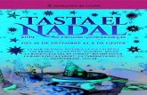 Tasta el Nadal - Ajuntament de Calafellcalafell.cat/sites/default/files/2019-11/tasta_el_nadal... · 2019. 11. 22. · Tasta el Nadal 2019 8es Jornades Gastronòmiques la mar de fons
