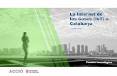 La Internet de les Coses (IoT) a Catalunya · 2019. 3. 4. · La Internet de les Coses a Catalunya | Píndola Tecnològica Octubre 2018 | 10 Dades actuals i prospectives (I) $3,7