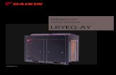 Refrigeración Datos técnicos LRYEQ-AY · 6 - 1 Tablas de capacidades de refrigeración • Unidad exterior • LRYEQ-AY 7 10 • Refrigeración • LRYEQ-AY 7 Planos de dimensiones