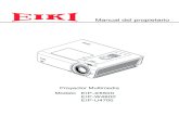 Proyector Multimedia - Eikiglobal.eiki.com/files/products/dl396.pdf · Este proyector multimedia está diseñado con la tecnología más avanzada para ofrecer portabilidad, durabilidad