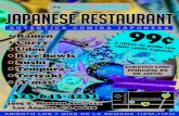 Japanese Restaurant · Japanese Restaurant AUTÉNTICA COMIDA JAPONESA 0103-5119 NUESTRO CHEF PRINCIPAL ES DE JAPÓN TRO ARIANO Washington Blvd. 10 Western Ave. 110. Created Date: