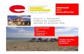 Con C.I. Alicante hablarás español desde el primer día. · organización administrativa y la información y publicidad referidos a un centro dedicado a la enseñanza de ELE. ...