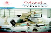 CulturalActivities Actividades Culturales · 2017. 8. 23. · Culturales Actividades CulturalActivities Dublín SepOctNovDec2017 Colectivo Anguila) Programa General General Programme