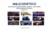 EVALUACiÓN DEL PLAN OPERATIVO · 2011. 4. 25. · Antecedentes 3 2. Lineamientos Estratégicos 4 2.1. Visión 2.2. Misión 2.3. Objetivos Estratégicos 3. Evaluación del Plan Operativo