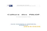 Cultura dos PALOP - usc.gal · complexas, marcadas pela convivência de várias línguas e produções com estatutos diferentes, e “Literaturas Africanas de Língua Portuguesa.