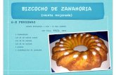 BIZCOCHO DE ZANAHORIA - azucardecolores.es...bizcocho de zanahoria (receta mejorada) 6-8 personas tiempo necesario: 5 min + 35 min (horno) muy fÁcil fÁcil reto! 4 zanahorias! 125