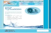 Sopladores TORNADO - Inter Water€¦ · SopLADoRES SERIE “ToRnADo” Código Modelo Vomlumen máximo (m3/min) Ruido (Db) peso (kg) potencia nominal (kw) Voltaje Corriente (A) Compresor