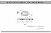 MARTES 21 DE JULIO DE 2020 PERMANENTEcongresodurango.gob.mx/Archivos/LXVIII/GACETAS/Gacetas... · 2020. 7. 21. · 4 c. orden del dÍa sesiÓn de la comisiÓn permanente h. lxviii