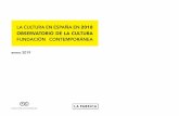 OBS de la CUL 2018interaccio.diba.cat/.../observatorio-de-la-cultura-2019.pdf · 2019. 2. 7. · 8 3. LOS CAMPOS DE LA CULTURA CAMPOS DE LA CULTURA 2018 Respecto al momento actual