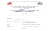 Microemprendimiento de Producción y Comercialización de Aceite de Pepitas de …materias.fi.uba.ar/7299/Aceite de Pepitas de Uva Franco... · 2012. 11. 27. · Evolución de la