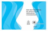 RED INSTITUCIONAL DE CIUDADANAS · Ley de Veedurías Ciudadanas.....13 B La Red Institucional de Apoyo a las Veedurías Ciudadanas.....14 1. Definición.....14 2. Conformación a