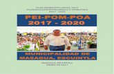 PLAN OPERATIVO ANUAL 2017, MUNICIPALIDAD DE MASAGUA ...munimasagua.com.gt/laip/2017/PEI-POM-POA 2017 FINAL .pdf · Anteproyectos. Para los fines que establece esta ley, y con el objeto