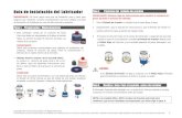 Guía de Instalación del Lubricador - Easylube · Si compra un cartucho de grasa vacío y de un kit de relleno, sigua las siguientes instrucciones para llevar a cabo el relleno de