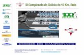DOSSIER DO CAMPIONATO - atletismo.gal€¦ · (2015/16) por algún Club pertencente á Galicia. • Atletas con ficha pola F.G.A., aínda que pertenzan a Clubs doutras Comunidades