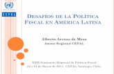 DESAFÍOS DE LA POLÍTICA FISCAL EN AMÉRICA LATINAconferencias.cepal.org/politica_fiscal/Viernes 24/Pdf/Alberto Arenas.… · 1. LA COYUNTURA ECÓNOMICA EN AMÉRICA LATINA Gráfico