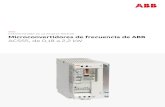CONVERTIDORES DE CA DE BAJA TENSIÓN Microconvertidores …€¦ · Filtro CEM integrado, unidades con alimentación de CA monofásica de 110 a 120 V, +10/-15%, salida trifásica