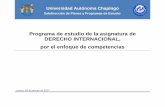 Formato de Programa de Estudio bajo el enfoque por ...dicea.chapingo.mx/wp-content/uploads/2020/01/programas/LCI/7/1/… · Internacional perteneciente al área académica de comercio