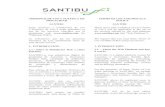 Terminos de Uso Santibu (doble columna)...1.1.- Sobre la Plataforma Web y cómo funciona. SANTIBU es una plataforma digital de propiedad de Asesorías e Inversiones Santibu SpA, encargada