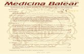 Consell científic extern - Medicina Balearmedicinabalear.org/pdfs/vol25n1.pdf · 2012. 4. 23. · Fa uns anys, vist el progrés vertiginós de la tecno-logia la revista va optar