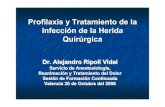 Profilaxis y Tratamiento de la Infección de la Herida Quirúrgicachguv.san.gva.es/docro/hgu/document_library/servicios_de... · Infección de la herida quirúrgica • 2ª infección