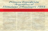 Primera Expedición Argentina al Himalaya-Dhaulagiri 1954rs.fundacionsoldados.com.ar/articulos/articulo-704-Expedicion.pdf · Argentina al Himalaya-Dhaulagiri 1954. de oxígeno alemanes