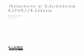 Anexos y Licencia GNU/Linux - exabyteinformatica.com · o carpeta → -R: el cambio se realiza de manera recursi-va ... reboot Reinicializa el sistema, primero para el sistema ...