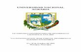 UNIVERSIDAD NACIONAL AGRARIAcenida.una.edu.ni/relectronicos/RENE14U58.pdf · Donald Juarez y Whaskar Varela. 11:05 – 11:30 a.m. INSECTOS Y ENFERMEDADES ASOCIADAS AL CULTIVO DE FRESA