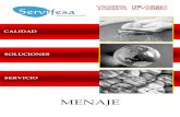 MENAJE - Servifesa · 3 copa merlot mn0290 codigo descripcion emb. caja euros mn0292 mn0296 mn0298 copa merlot flauta 15cl t (c-12)