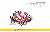 Catálogo general de publicaciones. Selección del catálogo … · 2018. 9. 18. · Industrias de la cal y del yeso y sus prefabricados, 2001 y 2002. 3,18 Madrid: MITyC, 2006. -