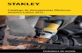 Catálogo de Herramientas Eléctricas América Latina 2015 · 2020. 2. 18. · Sierra de Banco Corte de barras de refuerzo, vigas de acero y ángulos de hierro. Tronzadora STEL701
