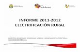 INFORME 2011-2012 ELECTRIFICACIÓN RURAL · SUBTOTAL CHICONTEPEC 9 45 34 0.56 30 649,923.31 130,109.94 780,033.23 MUNICIPIO: CHONTLA Anexo 1 del Convenio de Coordinación No. CE 01/2011