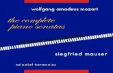 wolfgang amadeus mozart the complete piano sonatas · wolfgang amadeus mozart the complete piano sonatas ... is repeated is also confirmed by Mozart’s own differing indications