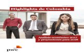 Highlights de Colombia 2018 - PwC · Deuda Externa Según cifras preliminares del Banco de la República, a diciembre de 2017 la deuda externa colombiana sumó USD124.386 millones,
