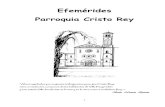 Efemerides Parroquia Cristo Rey - historiaparroquias.com.ar · Efemerides Parroquia Cristo Rey Author: Juan Gastaldo Created Date: 4/26/2016 8:16:28 PM ...