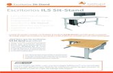 Escritorios ILS Sit-Stand - adapt-global.com€¦ · escritorios Sit-Stand ILS de Adapt están inteligentemente diseñados con la viga de soporte en la parte posterior y más espacio