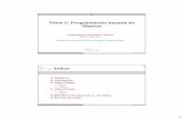 Tema 2: Programación basada en ObjetosPOO-2006-2007]Tema2.pdf · L. Fernández, F. Arroyo. Programación II: Teoría y práctica del módulo de programación orientada a objetos