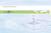 Informe Anual 2007 - CAWST · Milenio (ODM) adoptados por los gobiernos como parte de una asociación global para reducir la pobreza. El ori-gen de la crisis de agua global está
