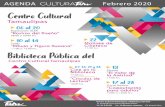 Centro Cultural · 2020. 2. 1. · Charles Darwin” 15:00 y16:00 hrs. 12 Charla TAMUX Museo de Historia Natural de Tamaulipas 10:00 hrs. Proyecciones en el Planetario Martes a viernes