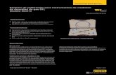Sistema de calibración para instrumentos de medición de ... · Hoja técnica WIKA SP 60.08 ∙ 06/2019 Página 2 de 5 Configuración de prueba Manómetro digital Válvula de sobrepresión