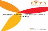 MEMORIA ANUAL DE ACTIVIDADES 2018 - Alternativa en Marchaalternativaenmarcha.org/wp-content/uploads/2019/05/... · PRESENTACIÓN Queridos amigos: Alternativa en Marcha fiel a sus