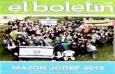 Importancia de las Tnuot Noar durante la Shoa Boletin/2015/BOLETIN 156 - 29 … · Importancia de las Tnuot Noar durante la Shoa El fin de semana pasado, ios jóvenes del Mancar Hatzioní